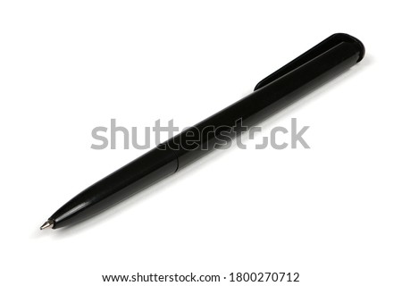 Ball pen isolated on white background. High resolution photo. Full depth of field.