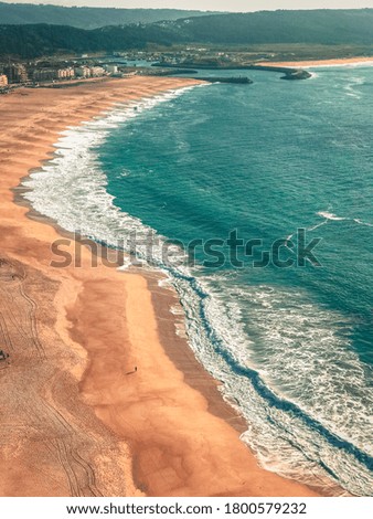 Aerial Photography of Sea Waves Crashing on Shore