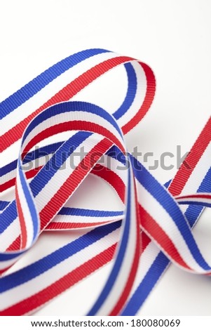 Red White and Blue Ribbon