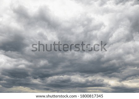 Sky is covered with clouds . Cloudy Overcast 
