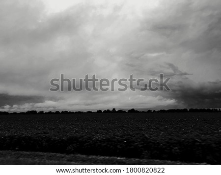 black and white storm chasing