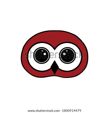 owl icon vector illustration logo template 