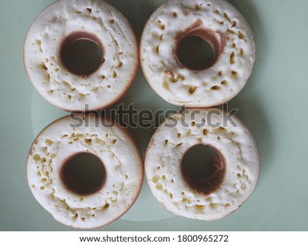 donuts without topping. Indonesian food