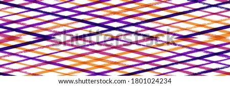 Cool Wavy Zigzag Stripes Vintage Pattern. Cool Distress Trace. Winter Autumn Trendy Fashion Fabric. Summer Spring Graffiti Stripes. Torn Vector Watercolor Paint Lines. Ink Brushed Lines Texture.