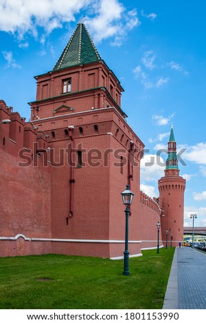 The modern territory of the Moscow Kremlin was formed at the end of the XV century during the construction of brick walls and towers. Famous Italian architects took part in the works.   