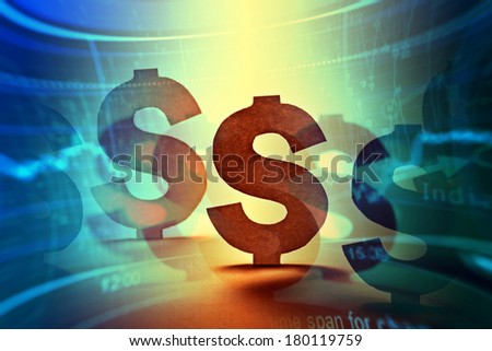 Dollar symbol. Money concept.