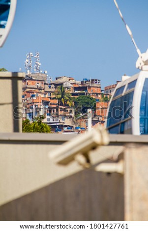 Providence Hill, seen from the Olympic Boulevard on the Maua Square in Rio de Janeiro - Brazil