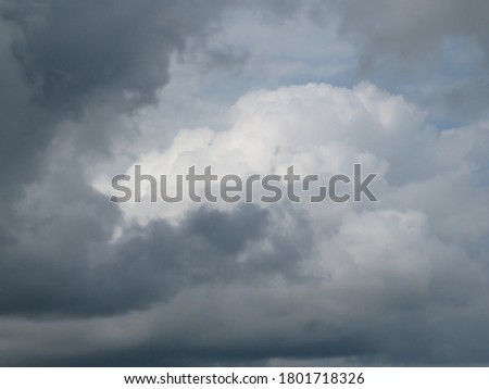 black cloudscape natural climate sky