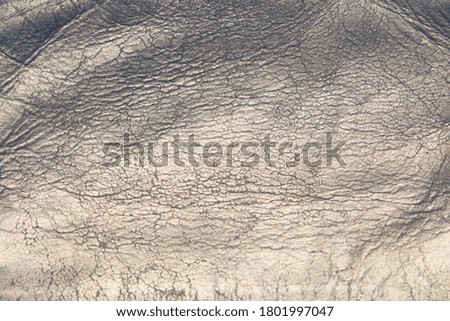 Beautiful calm background Natural leather close up