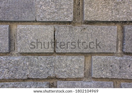 Background with a typical smooth medieval Bolognese selenite ashlar. Royalty-Free Stock Photo #1802104969