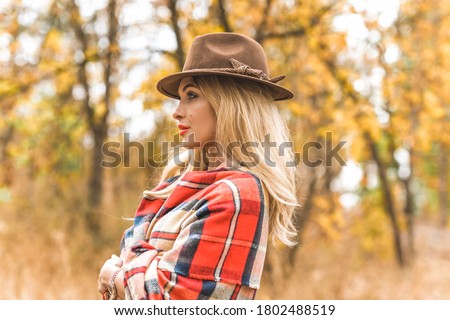 Autumn - fall season, casual style for womens. Fashionable clothes and outfit elements