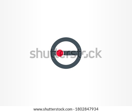 circle company logo, business concept icon.