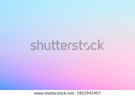 SOFT GRADIENT BACKGROUND, COLORFUL PASTEL DESIGN Royalty-Free Stock Photo #1802945407