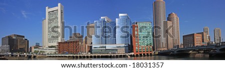 Boston Skyline Panorama
