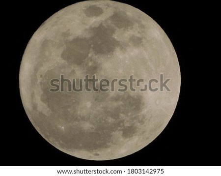 a cleared moon photo click