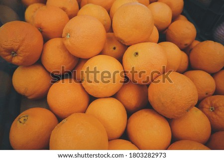  orange on the farm market. Products rich in vitamins. Background, product.
