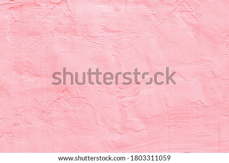 Pale pink concrete wall. Light pink backdrop.