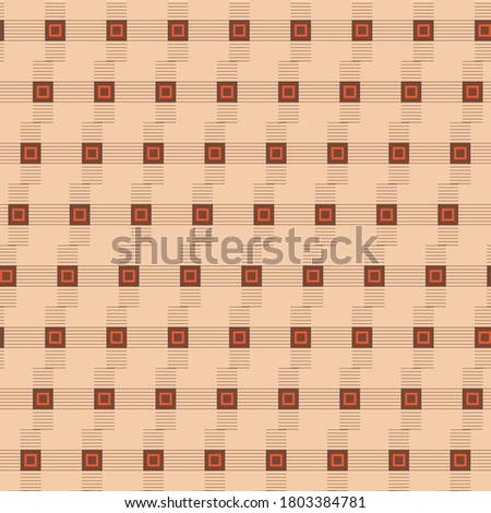 Brown pattern tablecloth.pattern suitable for fashion textiles and graphics.Vector