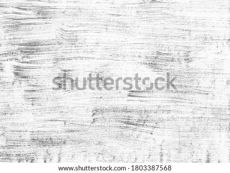 Handpainted brush stroke background. Black paint stroke texture on white paper. Semi-dry brush painting. Abstract black and white background. Royalty-Free Stock Photo #1803387568