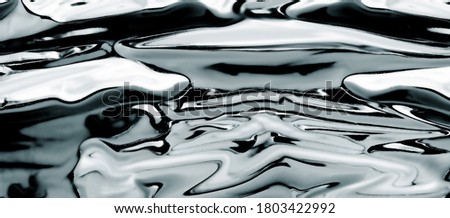 silver - mercury looking background with shinny reflection with copy space