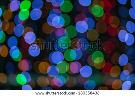 Bokeh, It's out of focus but It's beautiful and colorful picture. And it can Fill up your life with the color of life.
