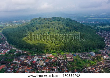 
Mount Tidar is one of the largest mountains in Magelang, with a beautiful garden Royalty-Free Stock Photo #1803592021