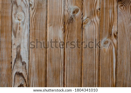 natural, background texture, photo of old natural wood in brown paint. Texture of peeling old paint