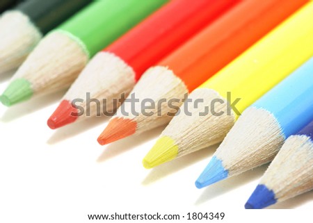 Color Pencils Close-up