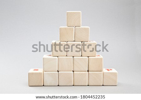 a picture of block of wood characters