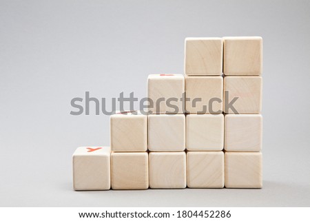 a picture of block of wood characters