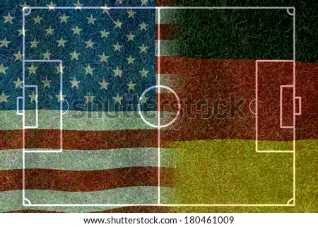 Soccer 2014 ( Football ) United States of America and German