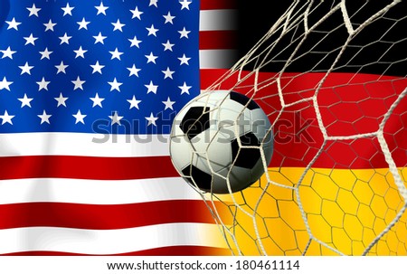 Soccer 2014 ( Football ) United States of America and German
