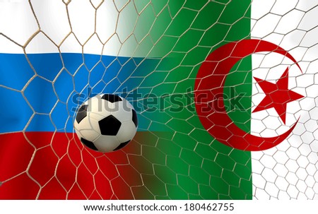 Soccer  2014 ( Football ) Algeria and Russia