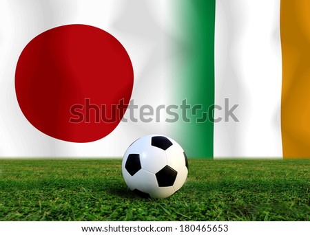Soccer 2014 ( Football ) Japan and Ivory Coast