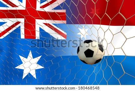 Soccer World Cup 2014 ( Football ) Australia and Netherlands