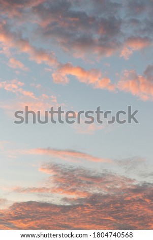 Red clouds at dusk, Cloud background