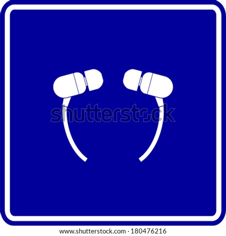 earbuds sign