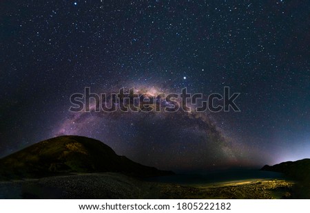 A capture on the observable milkyway and the galactic core