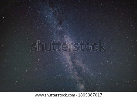 A 15 second exposure of the Milky Way on the night sky