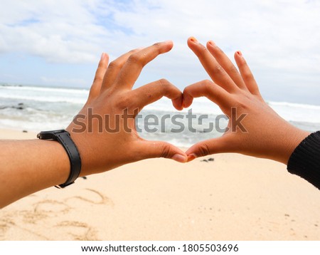 love seen on the beach alas Purwo Banyuwangi Indonesia