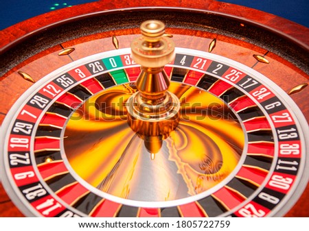 Real Casino Roulette Wheel Photography