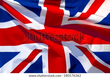 Flag of England. Abstract background.