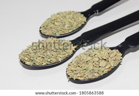 A picture of fennel seeds