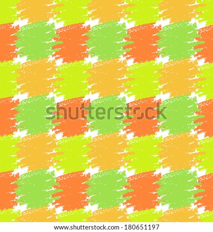 Seamless Pattern. Grunge Colorful Stains. Raster Illustration