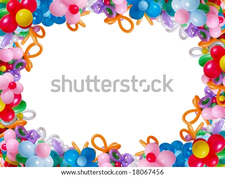 frame or balloons