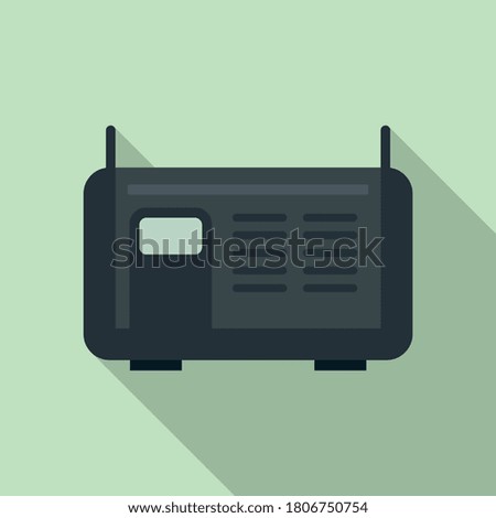 Electric welding icon. Flat illustration of electric welding vector icon for web design