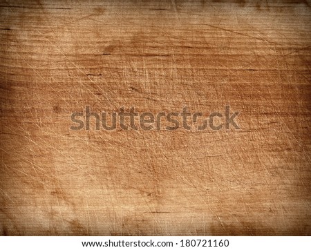 Grunge cutting board. Wood texture. Royalty-Free Stock Photo #180721160