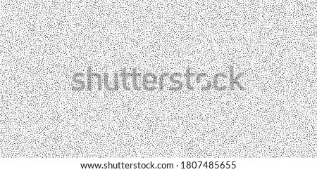 Dotwork pattern vector background. Black noise stipple dots. Abstract noise dotwork pattern. Sand grain effect. Black dots grunge banner. Stipple spots. Stochastic dotted vector background. Royalty-Free Stock Photo #1807485655