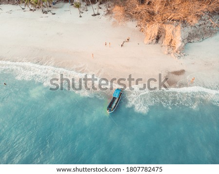 Drone picture of costa rica