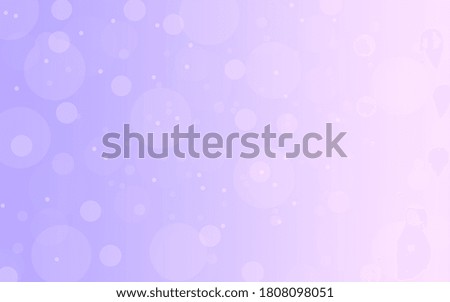 Abstract light purple bokeh background with soft lights and small dots. Paste background.